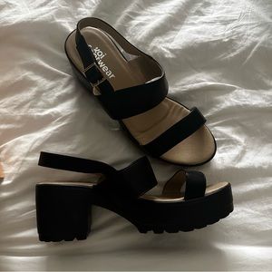 Chunky Heeled Sandals